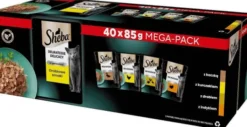 Sheba Delikatesse Delicacy Drobiowe Smaki w galaretce Mokra Karma dla kota op. 40x85g