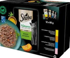 Sheba Nature's Collection Wybór smaków w sosie Adult Mokra Karma dla kota op. 12x85g