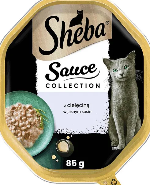 Sheba Selection in Sauce Adult Cielęcina Mokra Karma dla kota op. 85g