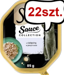 Sheba Selection in Sauce Adult Cielęcina Mokra Karma dla kota op. 85g Pakiet 22szt.