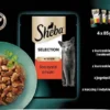 Sheba Selection In Sauce Adult Kolekcja Soczystych smaków w sosie Mokra karma dla kota op. 4x85g