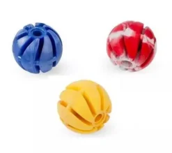 Sum Plast Piłka spiralna zapachowa dla psa mix kolorów śr. 4cm WYPRZEDAŻ