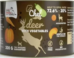 Syta Micha Chef Deer Mokra Karma dla psa op. 200g