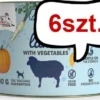 Syta Micha Chef Junior Lamb Mokra Karma dla psa op. 200g Pakiet 6szt.