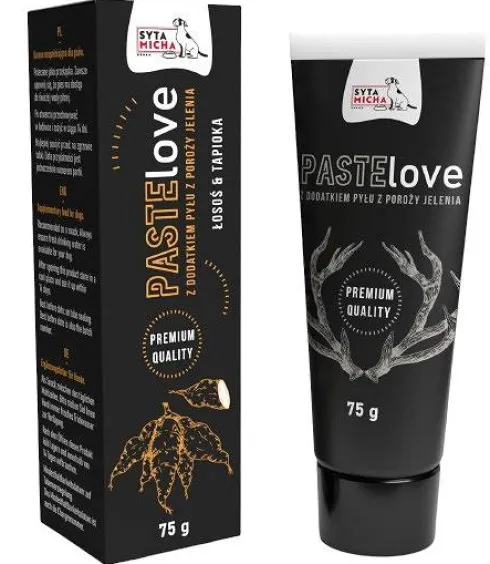 Syta Micha PasteLove Łosoś z tapioką dla psa op. 75g