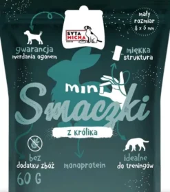 Syta Micha Przysmak Mini Smaczki z królika dla psa op. 60g