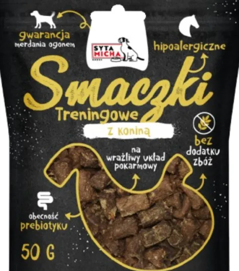 Syta Micha Smaczki treningowe z Koniną dla psa op. 50g