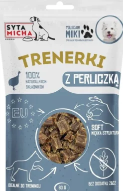 Syta Micha Trenerki z perliczką dla psa op. 80g