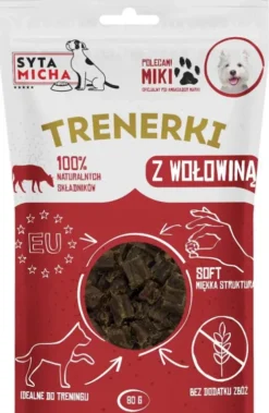 Syta Micha Trenerki z wołowiną dla psa op. 80g