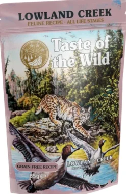 Taste of the Wild Lowand Creek Mokra Karma dla kota op. 85g