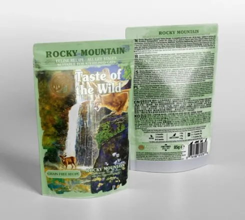 Taste of the Wild Rocky Mountain Mokra Karma dla kota op. 85g Pakiet 12szt.