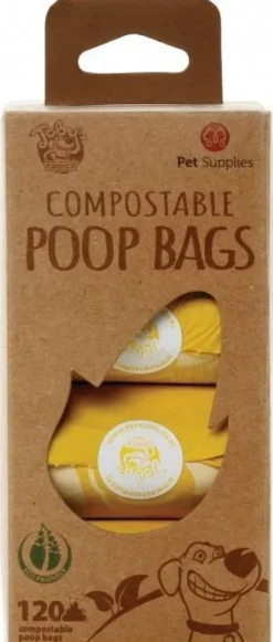 Toby's Kompostowalne woreczki na ekskrementy Poop Bags op. 8x15szt. nr kat. TC20005