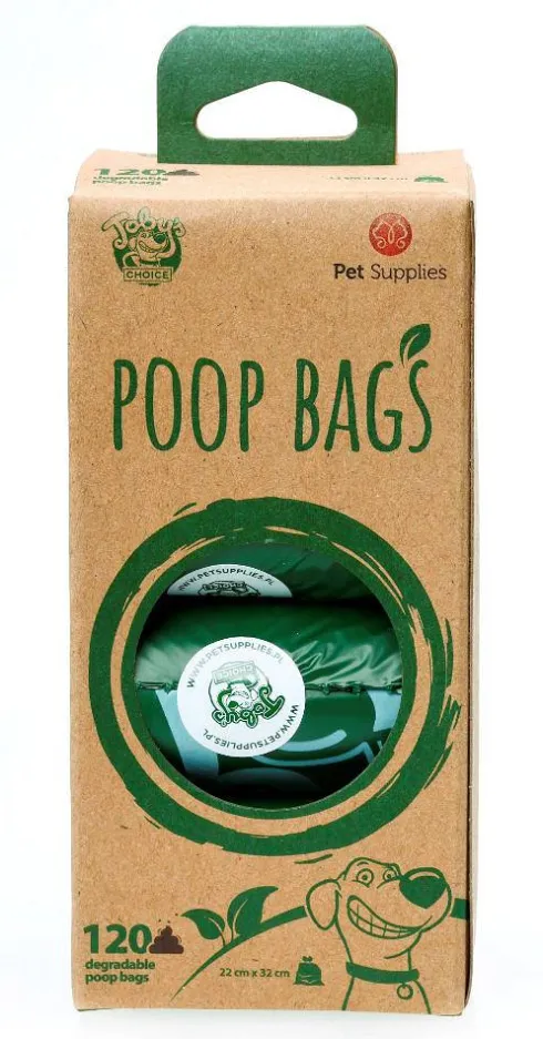 Toby's Woreczki na ekskrementy Poop Bags dla psa op. 8x15szt. nr kat. TC20004