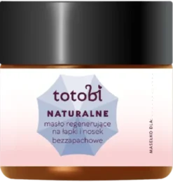 Totobi Naturalne Bezzapachowe masło W SŁOICZKU na łapki i nosek dla psa i kota op. 50ml