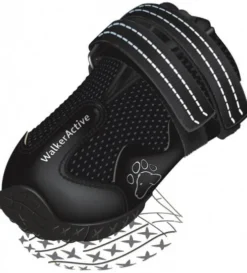 Trixie Buty ochronne Walker Active dla psa rozm. L-XL kolor czarny op. 2szt. nr kat. 19466