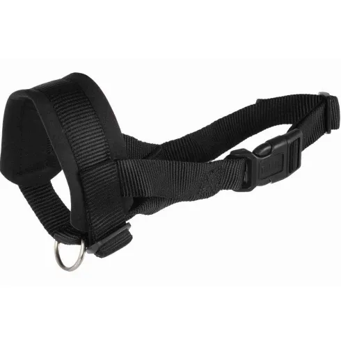 Trixie Kaganiec nylonowy dla psa rozm. XXL kolor czarny nr kat. 19283 WYPRZEDAŻ