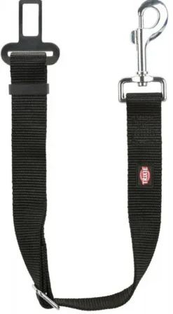 Trixie Końcówka do pasów bezpieczeństwa dla psa i kota rozm. 30mm/45-70cm kolor czarny nr kat. 1284