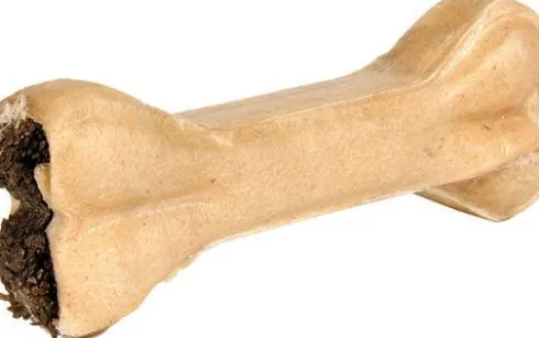 Trixie Kość prasowana nadziewana żwaczami dla psa dł. 12cm op. 2szt. nr kat. 27622
