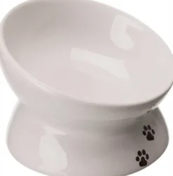 Trixie Miska ceramiczna dla kota poj. 0.15l kolor biały nr kat. 24798