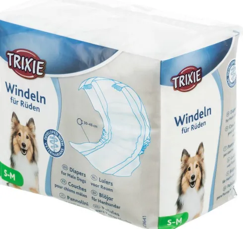 Trixie Pieluchy dla psa (samca) rozm. S-M op. 12szt. nr kat. 23641