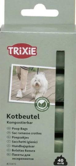 Trixie Woreczki biodegradowalne na ekskrementy dla psa op. 4x10szt. nr kat. 23470