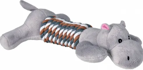 Trixie Zabawka Pluszowa Zwierzak z bawełnianym sznurem dla psa rozm. 35cm mix kolorów nr kat. 35894