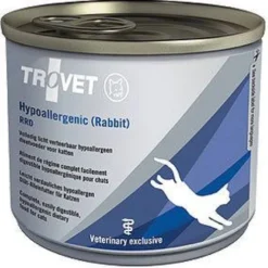 Trovet Hypoallergenic Rabbit RRD Mokra Karma dla kota op. 200g Pakiet 6szt.