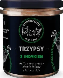 Trzypsy Deluxe z Indykiem Karma Mokra dla psa op. 300g