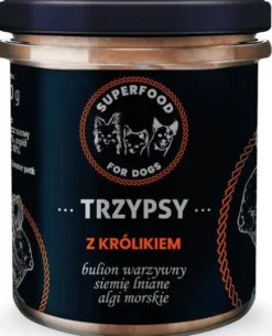 Trzypsy Deluxe z Królikiem Karma Mokra dla psa op. 300g