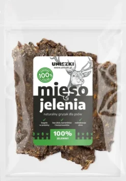 Uniszki Przysmak Mięso jelenia dla psa op. 90g