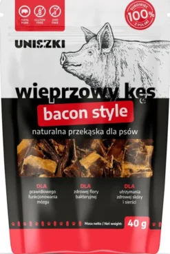 Uniszki Przysmak wieprzowy kęs dla psa op. 40g