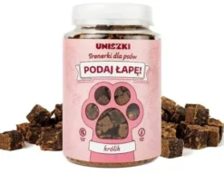 Uniszki Trenerki Podaj łapę! Królik Przysmaki dla psa op. 210g