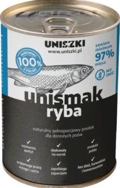 Uniszki Unismak Adult Ryba Mokra Karma dla psa op. 410g