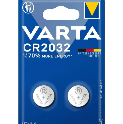 Varta Baterie litowe op. 2szt. nr. CR2032 WYPRZEDAŻ