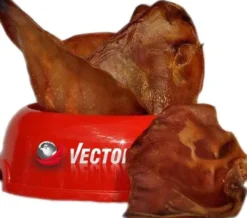 Vector-Food Ucho wieprzowe dla psa op. 10szt.