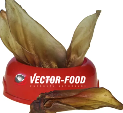 Vector-Food Ucho wołowe suszone dla psa op. 10szt.