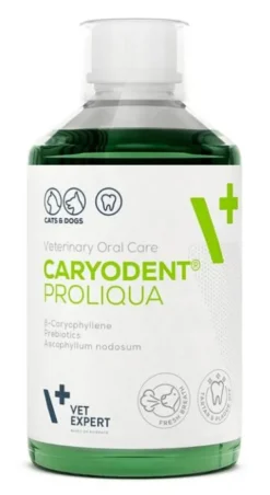 VetExpert Caryodent Proliqua dla psa i kota op. 250ml WYPRZEDAŻ