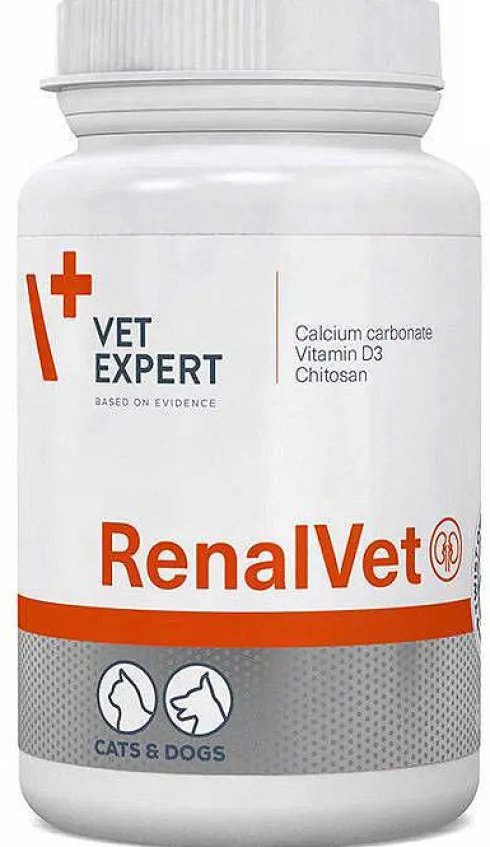 VetExpert Preparat na nerki RenalVet dla psa i kota op. 60 kapsułek