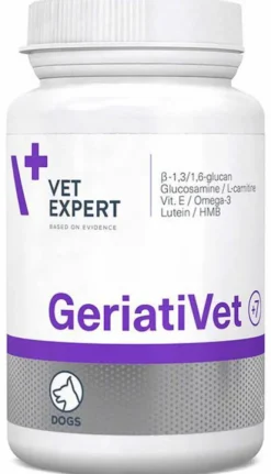 VetExpert Preparat wzmacniający GeriatiVet Dog (7+) 350mg dla psa op. 45 tabletek