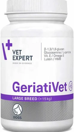 VetExpert Preparat wzmacniający GeriatiVet Large Dog (5+) 820mg dla psa op. 45 tabletek