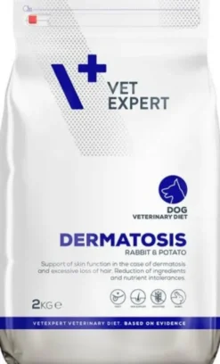 VetExpert VD Dermatosis Adult Królik z Ziemniakami Sucha Karma dla psa op. 2kg WYPRZEDAŻ