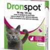 Vetoquinol Dronspot Krople na robaki i pasożyty dla kota o wadze 5kg-8kg op. 2 pipety