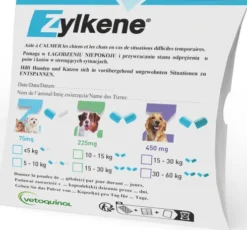 Vetoquinol Preparat uspokajający Zylkene 450mg dla psa op. 10 kapsułek