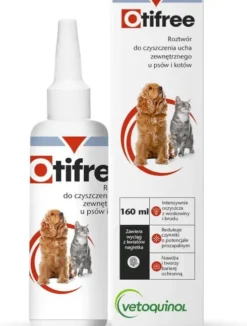 Vetoquinol Płyn do uszu Otifree dla psa i kota poj. 160ml