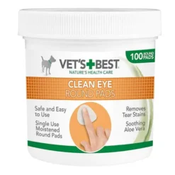 Vets Best Czyściki do oczu Clean Eye dla psa i kota op. 100szt.