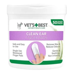 Vets Best Czyściki do uszu Clean Ear dla psa i kota op. 50szt.