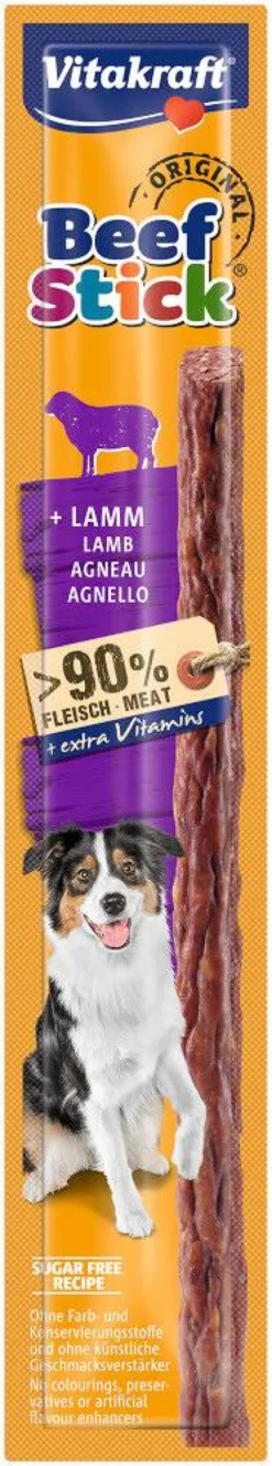 Vitakraft Kabanos Beef Stick z jagnięciną dla psa op. 1szt.