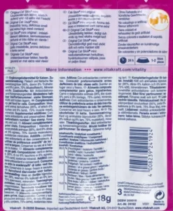 Vitakraft Kabanosy Cat Stick Mini indyk i jagnięcina dla kota op. 3szt.
