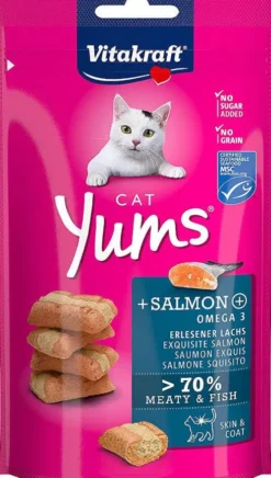 Vitakraft Przysmak Cat Yums z łososiem dla kota op. 40g nr kat. 28823 WYPRZEDAŻ