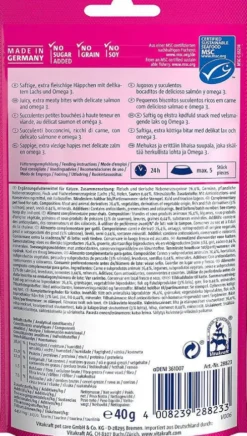 Vitakraft Przysmak Cat Yums z łososiem dla kota op. 40g nr kat. 28823 WYPRZEDAŻ